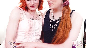 Watch cute Erica Cherry and Evelyn's smut