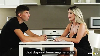 Cute Tatiana Alvarez and Brady Bud - cum on face sex - Enjoyx