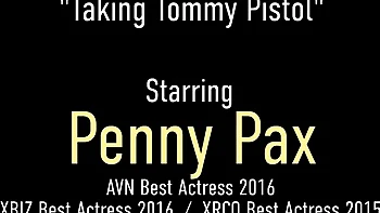 Penny Pax Live featuring Tommy Pistol and Penny Pax's sucking dick sex