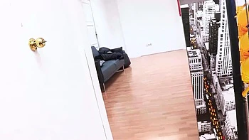 Amateur Blonde Blowjob handjob and cumshot