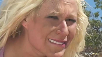 Vanessa Lane And Cindy Crawford In They Got This Blonde Bitches Bag So She Ended Up In A Wild Desert Orgy