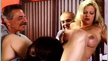 Beautiful Blonde Swinger Wife 3some