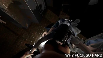 3D Big Tits Asian Dancer Naked Her Huge Tits Got Her Wet Pussy Fucked so Hard