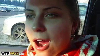 Car blowjob and role game fuck