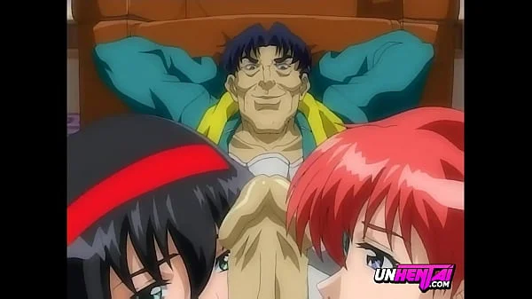 Horny Lesbian Friends Attend an Orgy | Hentai Uncensored