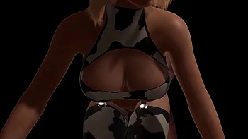 MILF Cow Doggy Style Anal - 3D Porn