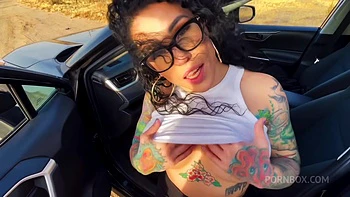 Bianca Bailee Pt.5 Tatted Baddie Gets Roadside Assistance - Flightlifexxx