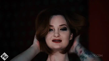 Lustful Redhead Dresses In Latex For Her Hung Stud