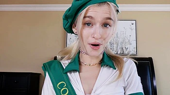 Skinny tattooed teen Emma Rosie gets her shaved pussy railed