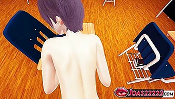 Car Toon And Hentai Anime In Sexy Anime 3d Hentai Starring Nagisa - Reverse Lifting Pose With Close-up Pussy Shots, Desk Doggy Style, Creampie In Missionary