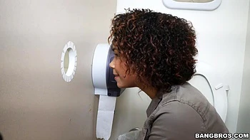 Raven wants to try out the glory hole