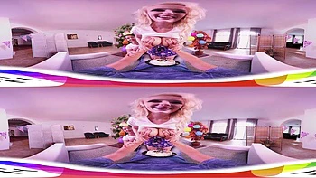 B-day 3Some: Babe, Blonde  Brunette Porn