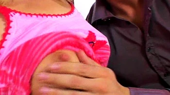 Sexy small titted blonde gf tries out anal sex on home video