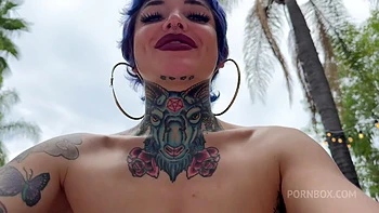 Pov Anal Fuck With Hot Tattoed Babe Badmomtiti