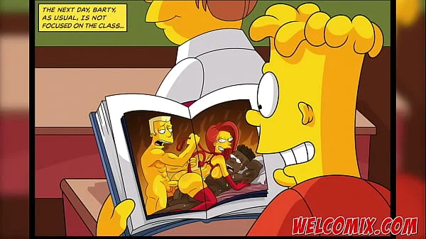 Fucking the college professor and dean! Intelligence test! The Simptoons