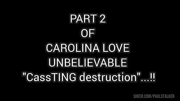 [PART 2] WET - EXTREME CASTING! FIRST ANAL Carolina Love, destroyed, squirt, anal gape, piss in ass & pussy, gape farts