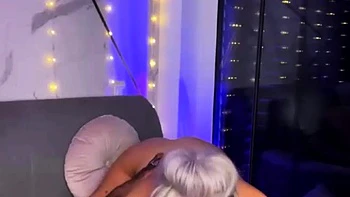 Hot German slut get pounded hard with black and white cock