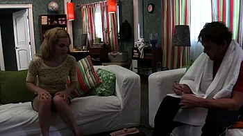 Ride my cock, Blondie, you deserve it after all that