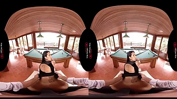 Latina Pool: Blowjob, Doggy  Cowgirl VR Porn