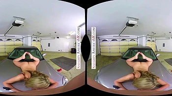 Horny babe Brett Rossi shows how thankful she is that you changed her flat tire