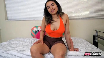 Cute Latina Girlfriend Ciel Gives You JOI for Your Trip by JOI Babes: Porn