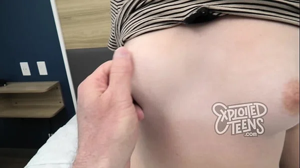 This cute Jewish teen cocksucker is starring in her first porn