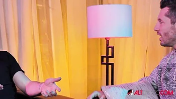 Junoesque Briana Banks and Sophia Grace at doggystyle scene