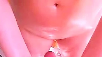 Nebula - Big Cock Shemale Gets Handjob in POV