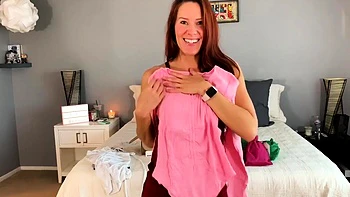 Great Big Boobs On Masturbating Redhead