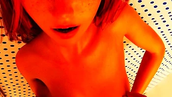 Small Titted Brunette Anja Toying Her Slit