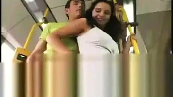 Sex in a moving Bus: Cowgirl, Missonary  Big Tits Porn