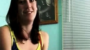 Curly Blonde Teen Records Solo Dildo Masturbation More at