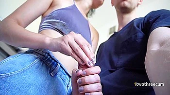 Unique Dick Satisfaction Technique From Girl In Jeans