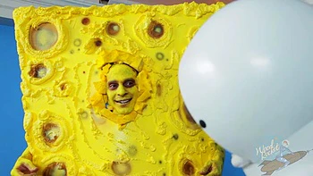 SpongeKnob SquareKnuts: Blowjob, Cumshot  Interracial Porn