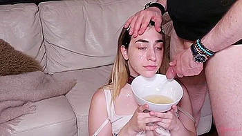 Ass Licking Teen 18+ Sub Gets A Facial With Lexi Grey