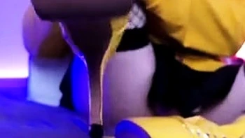 Queenie Steph High Heels And Bare Feet