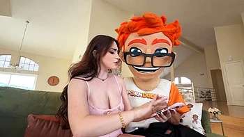 Blonde Bombshell Lilibet Saunders Gets TitJob Blowjob and Huge Cum on Tits from Me: Porn