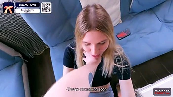 Stepbrother And Stepsister Have Bang Cuz Of This App - Sex Actions - Family Games - Secret Taboo