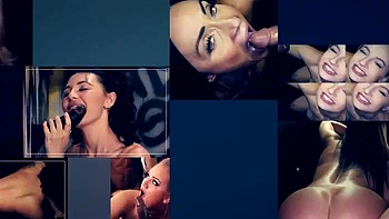 GLORYHOLE SECRETS - Submissive Coco Lovelock Devours Cumshots at Gloryhole: Porn