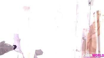 Blonde Babes' Shower Shenanigans