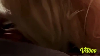 Verga Grande - My Girlfriend In Stockings Gives Me A Great Blowjob