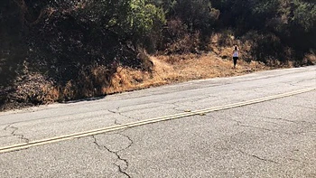 Blonde Creampie'd By Personal Trainer Outdoors