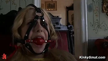Czech Dominatrix Sandra Romain Teaches Angel Wicky A Hard BDSM Lesson In Her Mansion
