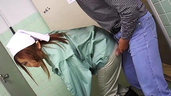 A Daring Japanese Housekeeper At The Theater Room