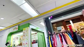Sexy Thai Wan E Fucked In A Mall