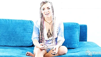 Slutty missy at toys scene