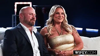 Stunning Blonde Hotwife Cameryn Morie Fucked Hard by Another Man While Hubby Watches - Big Tits, Blowjob, Doggystyle