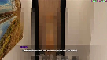 Hardcore Anal with Slutty Granny Karen - 3D Hentai MILF Fuck at Grandma's House