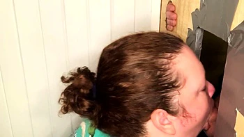 Glory Hole Blowjobs and Brunettes