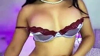 Chubby Brunette Big Boobs Dildo Masturbation